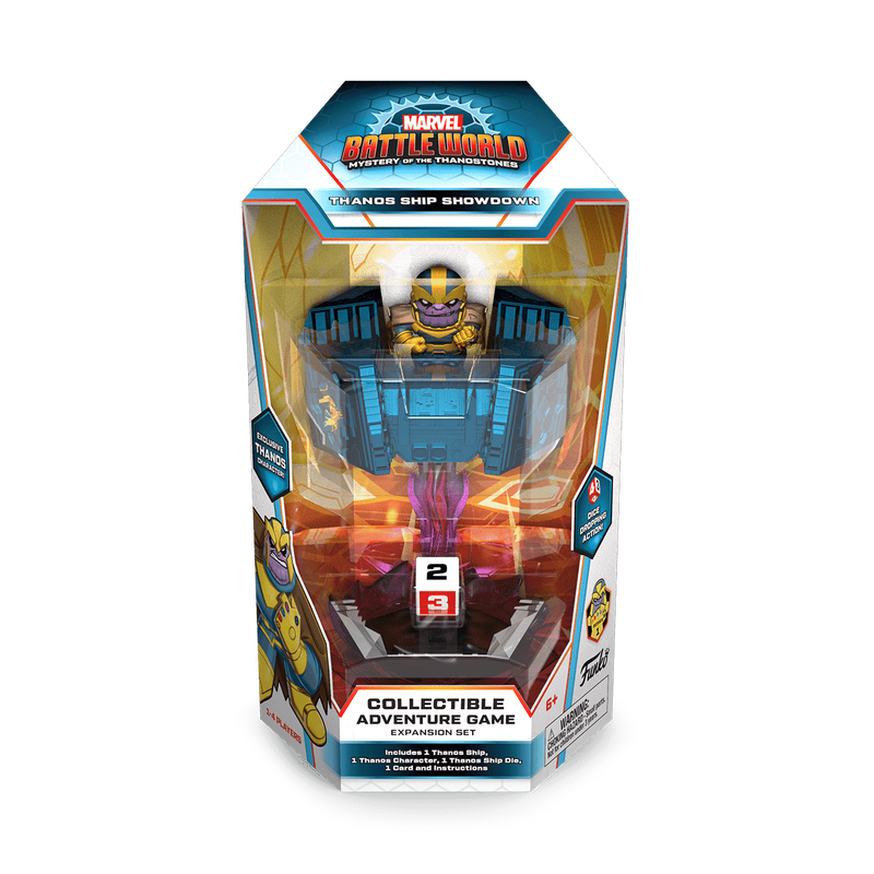 Marvel Battleworld: Series 1 Thanos Ship Showdown Game, , hi-res view 1