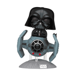Pop! Rides Deluxe Darth Vader with Tie Advanced x1 Starfighter, , hi-res view 1