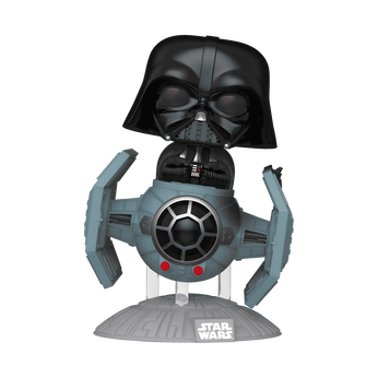 Pop! Rides Deluxe Darth Vader with Tie Advanced x1 Starfighter, Image 1