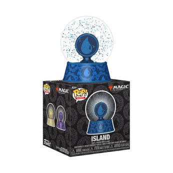 Magic The Gathering Island Mini Glitter Globe, , hi-res view 2