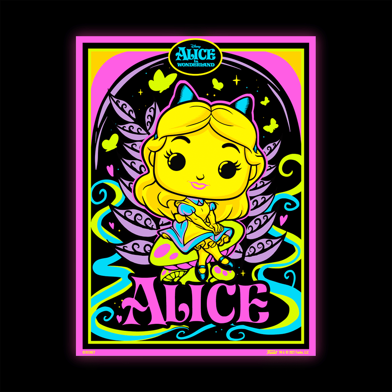 Alice (Black Light) Poster