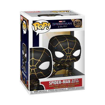 Pop! Spider-Man Black & Gold Suit, Image 2