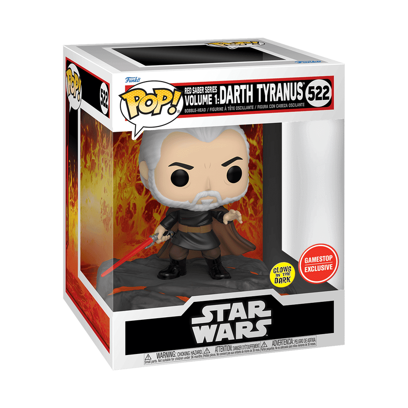 Pop! Deluxe Red Saber Series Volume 1: Darth Tyranus (Glow), , hi-res view 2