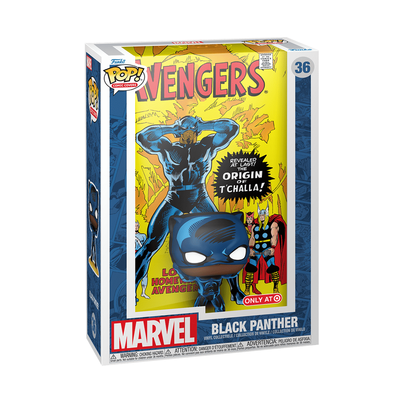 たぬき 希少 Covers Comic Pop! Black #87 Avengers Panther その他