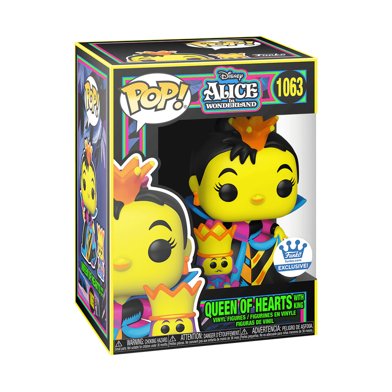 Pop! & Buddy Queen of Hearts (Black Light) Alice in Wonderland