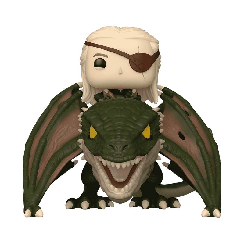 Pop! Rides Deluxe Aemond Targaryen with Vhagar, , hi-res view 1