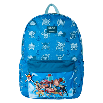 One Piece All-Over Print Nylon Full-Size Backpack, Image 1
