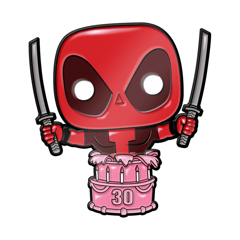 N4S AMB: Deadpool 30th- (Pin), , hi-res view 1