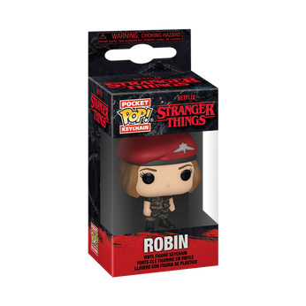 Pop! Keychain Robin in Hunter Outfit, Image 2