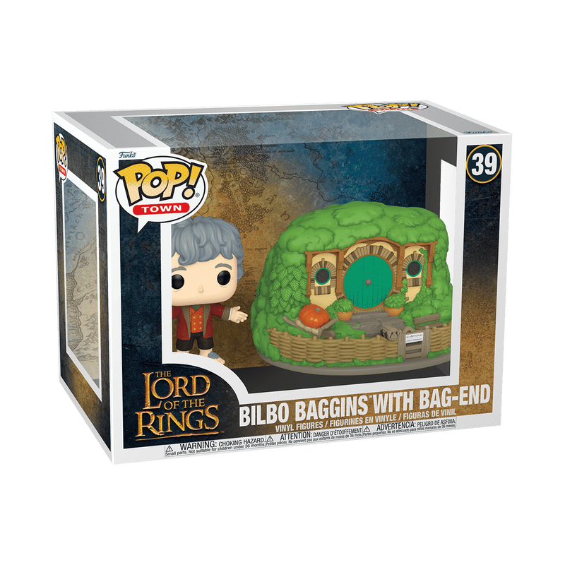 Buy Pop! Town Bilbo Baggins with BagEnd at Funko.
