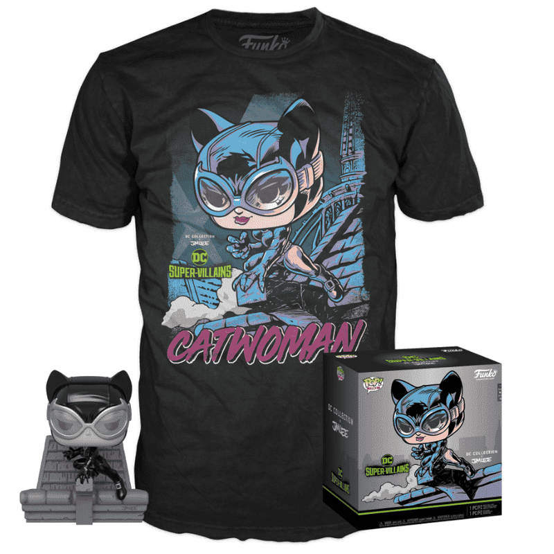 N4S POP Deluxe: Catwoman (Jim Lee) (B/W), , hi-res view 1