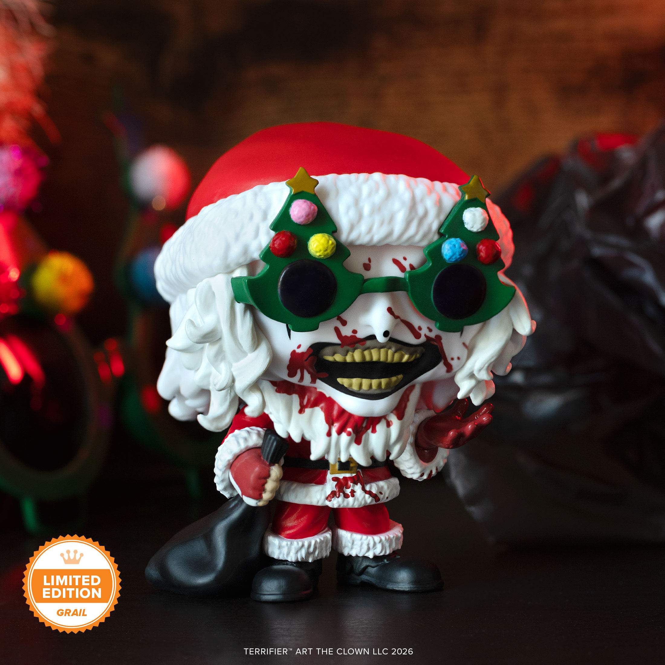 レアFUNKO POP! テリファー3　アートザクラウン　サンタクロース限定 レアFUNKO POP! テリファー3 アートザクラウン サンタクロース限定