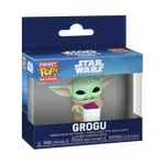 Pop! Keychain Grogu with Popcorn, , hi-res view 2