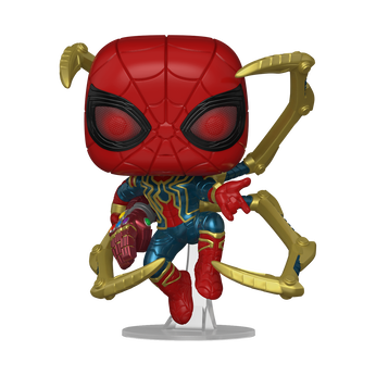Pop! Iron Spider with Gauntlet (Glow), Image 1