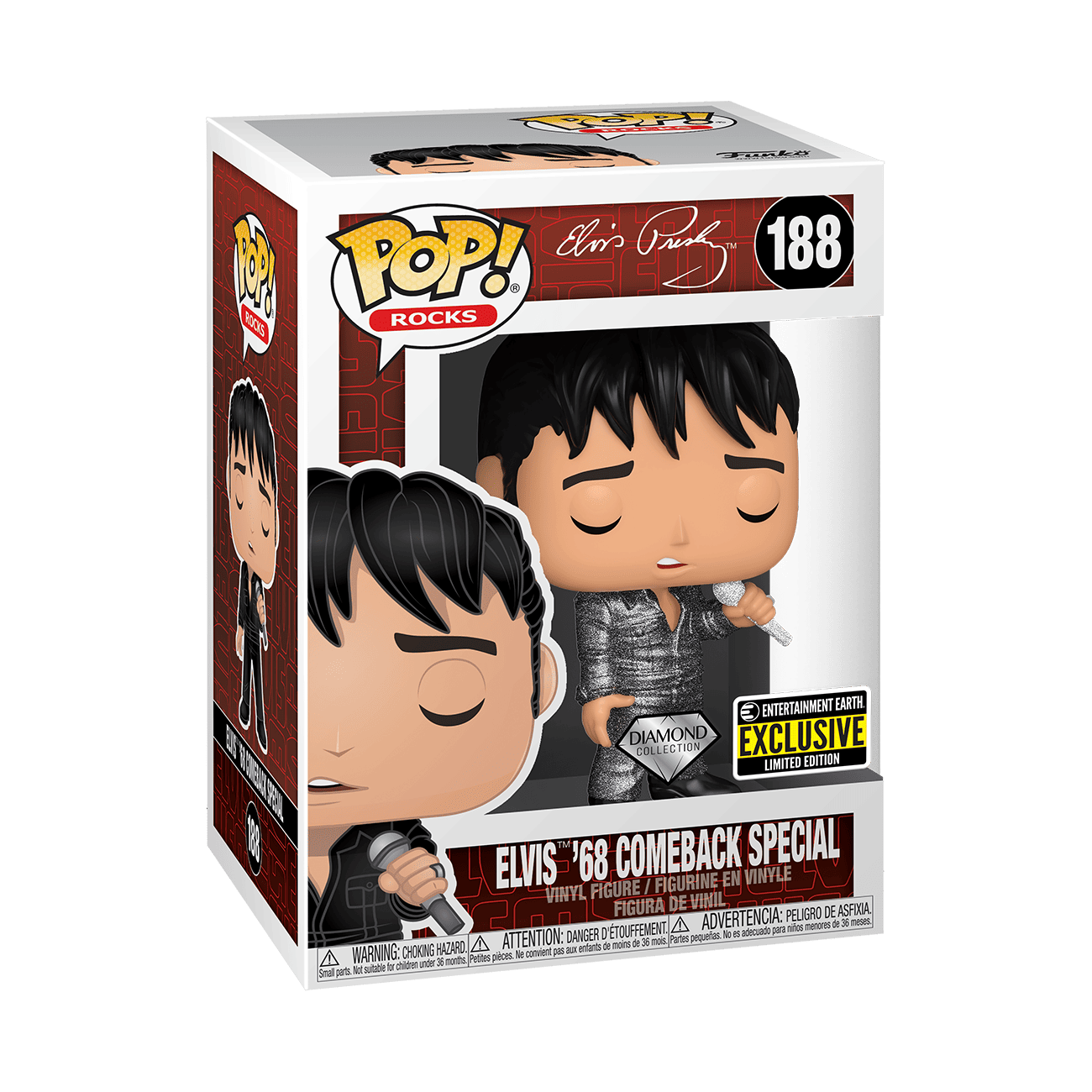 ワッキーワブラー エルヴィス・プレスリーフィギュア 4体セット FUNKO