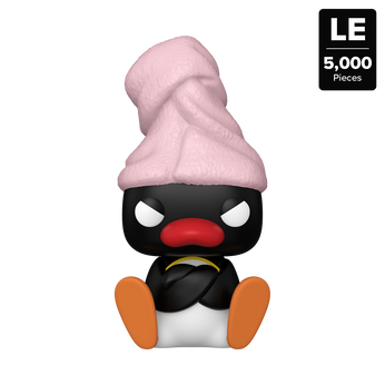 Pop! Pingu (Bath Towel) with Pop! Protector, Image 1