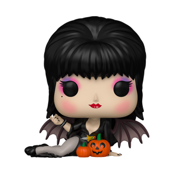 Pop! Elvira with Pumpkins, Image 1