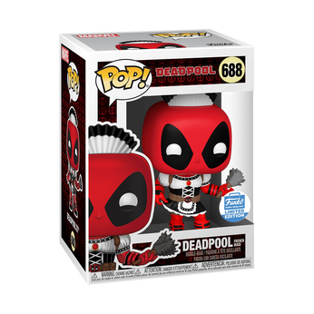 Pop! Deadpool As French Maid, Image 2