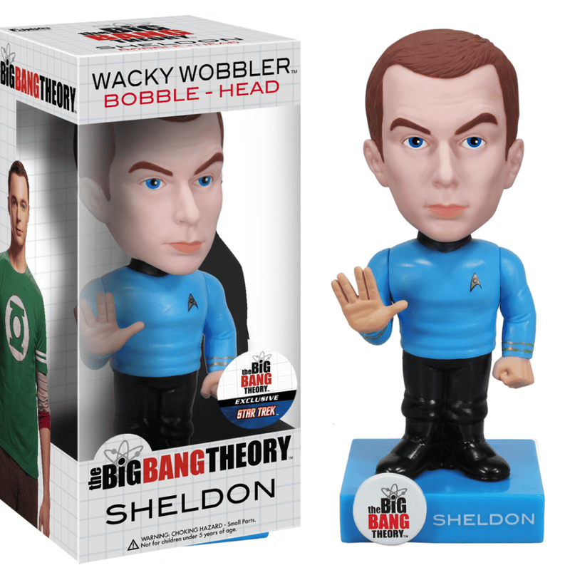 Sheldon & Leonard - Star Trek WW 2 Pack (HMV) Wacky Wobblers