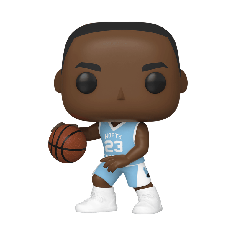 POP Basketball: UNC - Michael Jordan(Home Jersey), , hi-res view 2