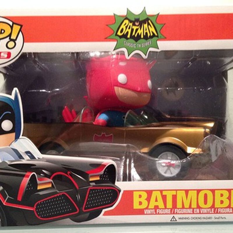 1966 Gold Batmobile w/ Red Batman, , hi-res view 1