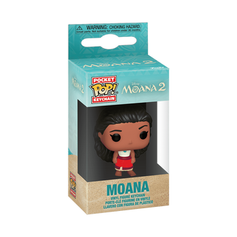 Pop! Keychain Moana in Red Skirt, Image 2