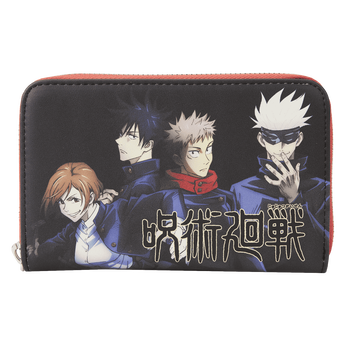 Jujutsu Kaisen Exclusive First Years and Gojo Sensei Zip Around Wallet, Image 1