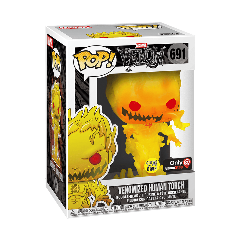 N4S GSB: Venom/FF- Human Torch(GW)(POP), , hi-res view 1