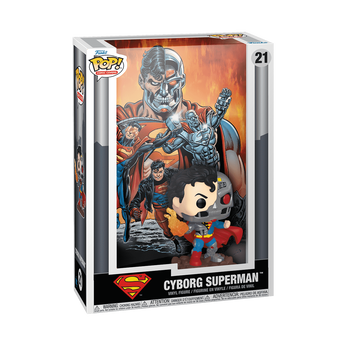 Pop! Comic Covers Reign of the Supermen - Cyborg Superman, Image 2