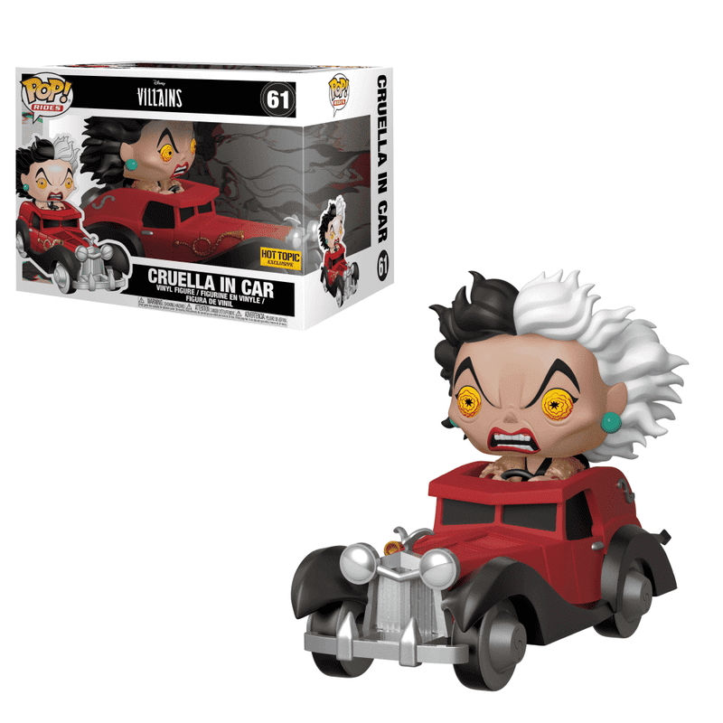 POP Ride: 101 Dalmatians - Cruella in car, , hi-res view 1