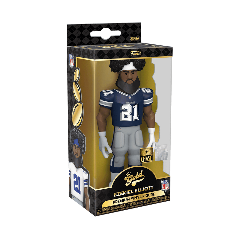 Vinyl GOLD 5" Ezekiel Elliott - Cowboys, , hi-res view 4