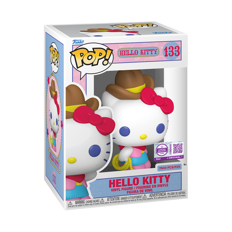 サンリオ ハローキティ133 FUNKO POP世界7500体限定 Pop! Hello Kitty (Cowgirl)