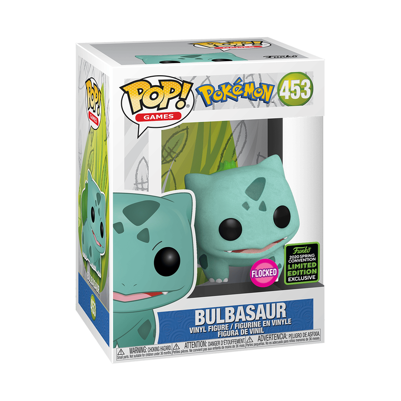 Pop! Games: Pok&eacute;mon - Flocked Bulbasaur, , hi-res view 1