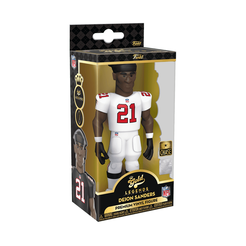 Vinyl GOLD 5" Deion Sanders - Falcons, , hi-res view 4