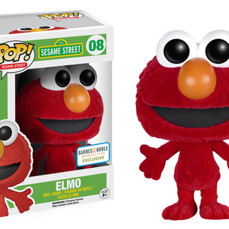 Sesame Street - Elmo FLOCKED, , hi-res view 1