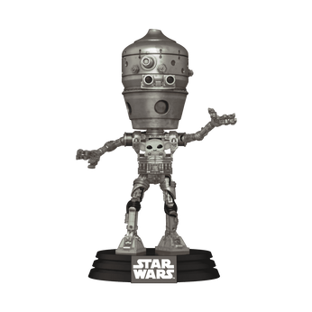 Pop! Deluxe IG-12 with Grogu, Image 1