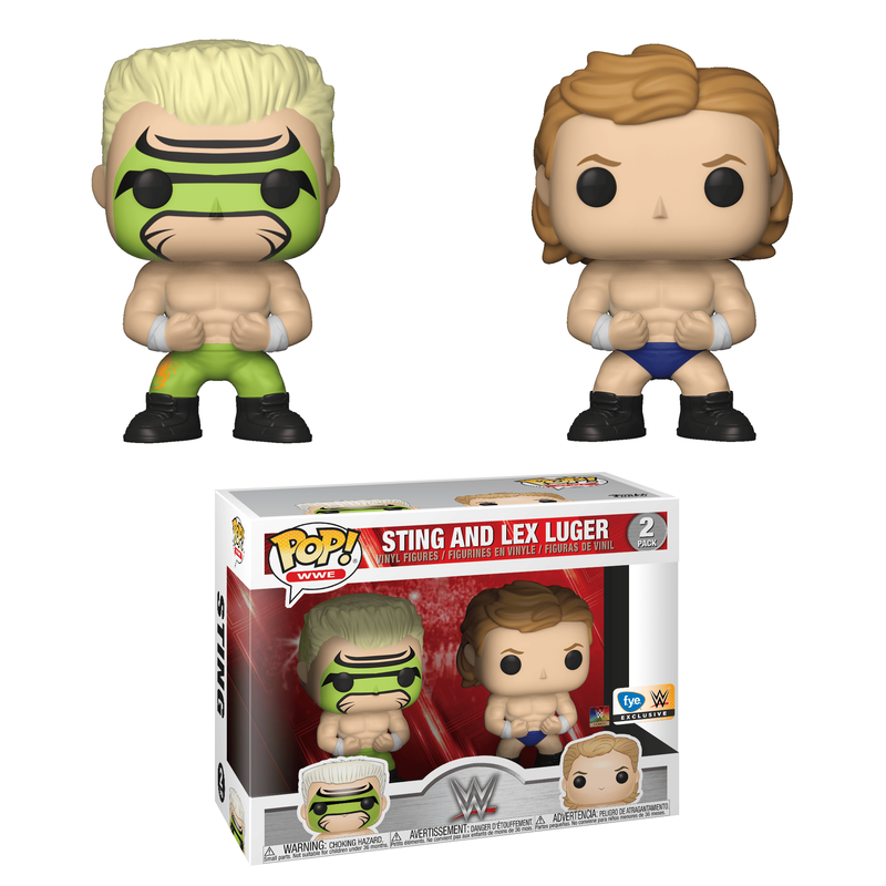 WWE S6 Lex Luger and Surfer Sting, , hi-res view 1