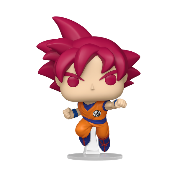 Pop! Goku Super Saiyajin Deus (Socando)