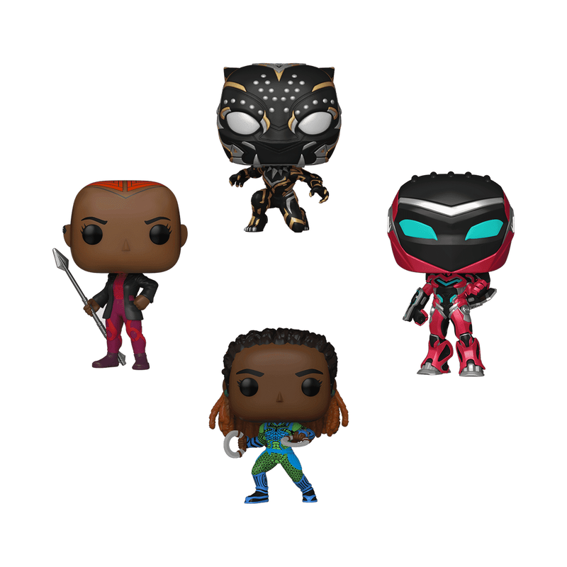 Pop! Black Panther: Wakanda Forever 4-Pack, , hi-res view 1