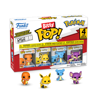 Bitty Pop! Pokémon 4-Pack Series 2, Image 1