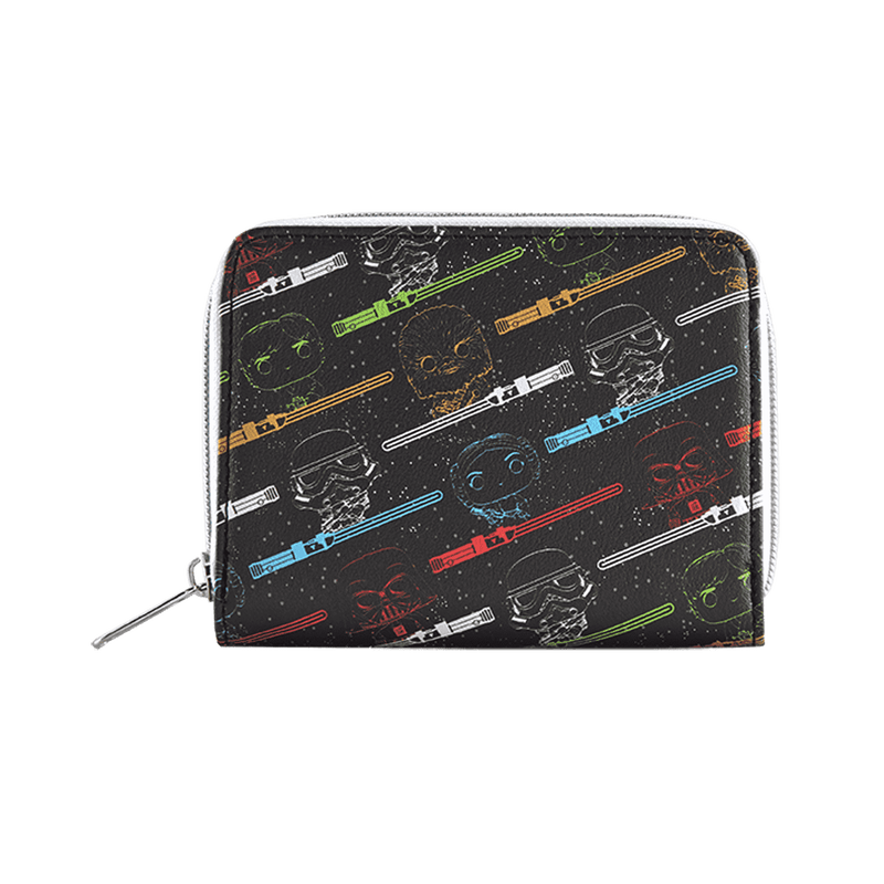 Lightsaber Zip Around Wallet, , hi-res view 1