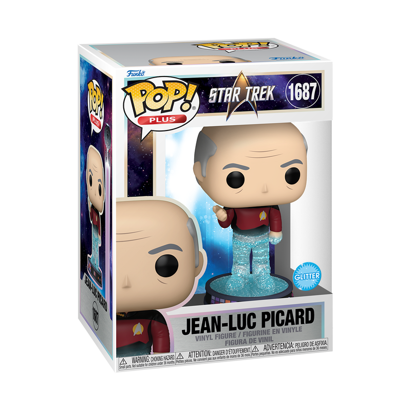Pop! Plus Jean-Luc Picard (Transporter) (Glitter), , hi-res view 2