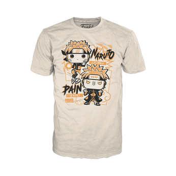 Naruto vs Pain Boxed Tee, Image 1
