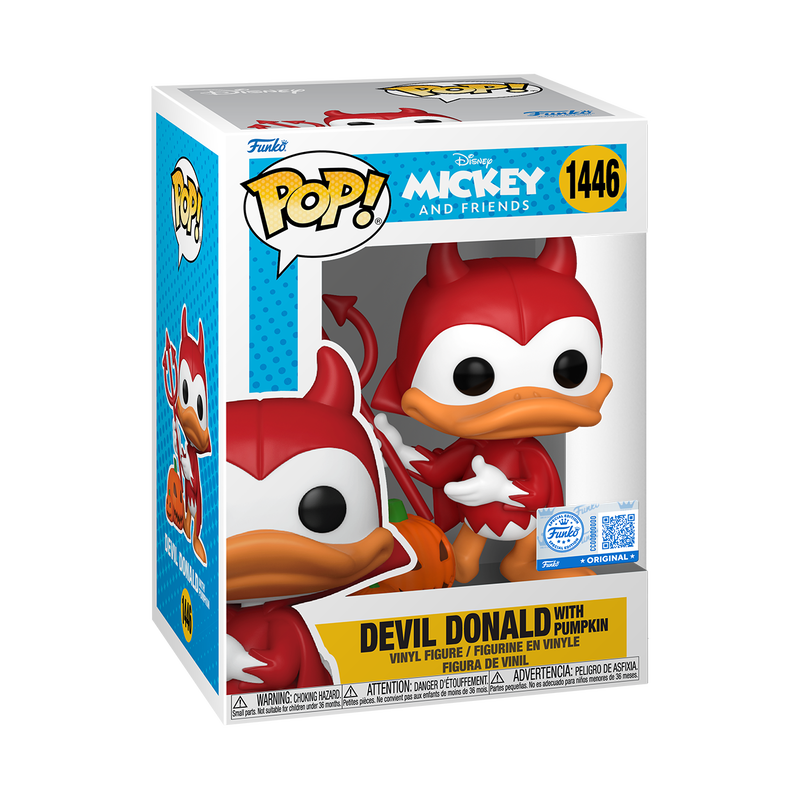 Pop! Devil Donald with Pumpkin, , hi-res view 2