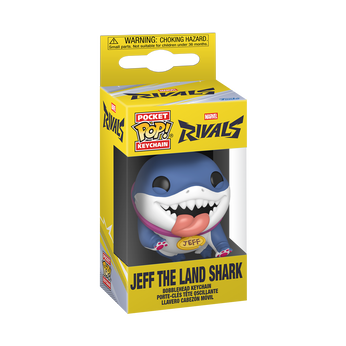 Pop! Keychain Jeff the Land Shark (Marvel Rivals), Image 2