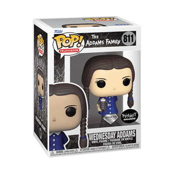 Pop! Wednesday Addams with Doll (Diamond), Image 2