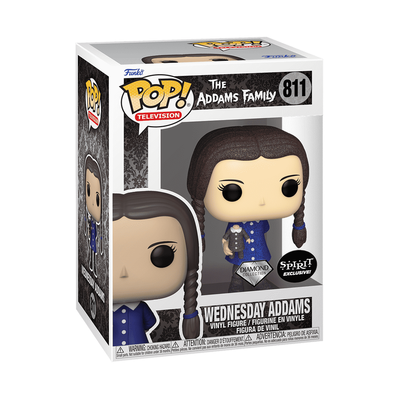 Pop! Wednesday Addams with Doll (Diamond), , hi-res view 2