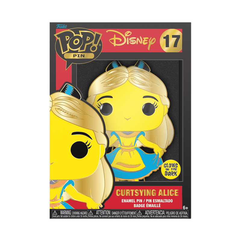 Pop! Pin Curtsying Alice (Glow), , hi-res view 1