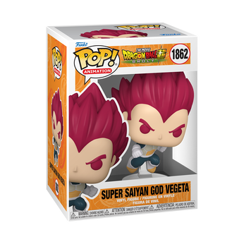 Pop! Super Saiyan God Vegeta (Punching) (Dragon Ball Super: Broly), Image 2