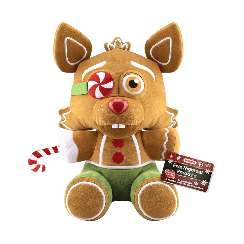 16" Gingerbread Foxy Mega Plush, , hi-res view 1
